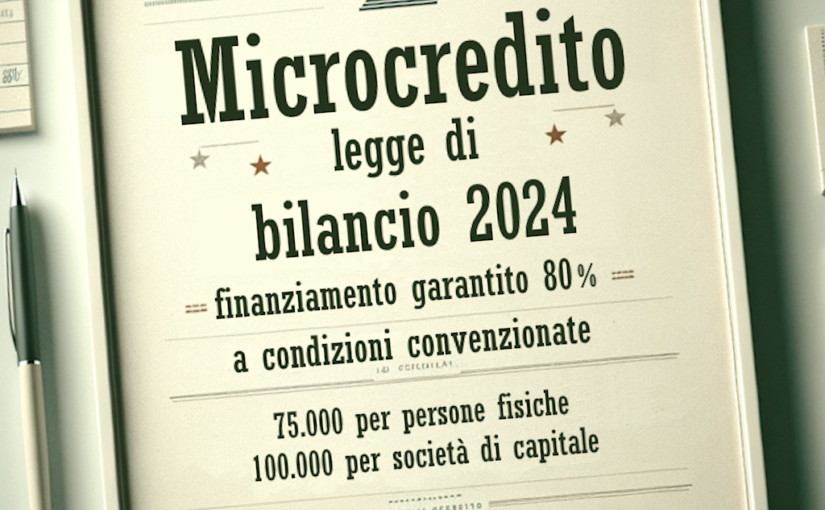 La legge di Bilancio 2024 ha introdotto importanti novità in materia di #microcredito, #ampliando la platea dei #beneficiari e le #tipologie di finanziamenti.